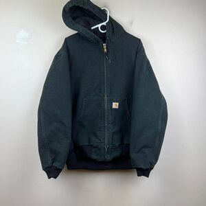 Carhartt Men's Black and Grey Jacket